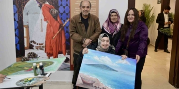 Ressam Neriman Oyman’dan Esenyurt’ta ilham veren buluşma