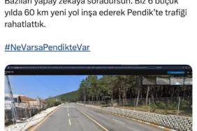 Pendik Belediye Başkanı Ahmet Cin’den Mansur Yavaş’a dikkat çeken "yol" göndermesi