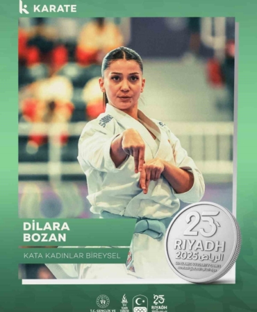 Dilara Bozan’dan gümüş madalya