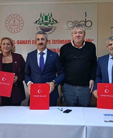 Edirne’de meslek lisesi öğrencilerine burs ve istihdam garantisi