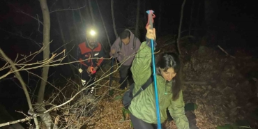 Bursa’da Saitabat Şelalesi’nde kaybolan iki kişi kurtarıldı