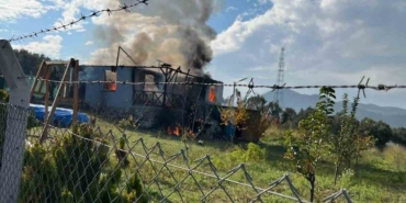 Bağ evinde korkutan yangın