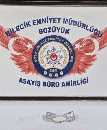 Bozüyük’te uyuşturucu operasyonu: 2 gözaltı