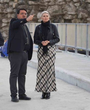 Başkan Subaşı Hamsu Köprüsündeki çalışmaları yerinde inceledi