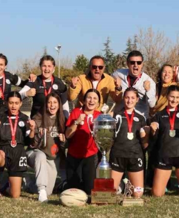 Körfez Gençlerbirliği, ragbide Türkiye şampiyonu oldu