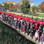 Tekirdağlı şehit İlker Aykut son yolculuğuna uğurlandı: Eşi ve oğlu askeri kıyafet giydi