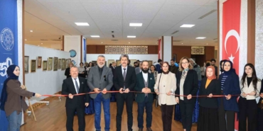 Geleneksel Türk Sanatları Bölümü öğrencilerinin eserleri sergilendi