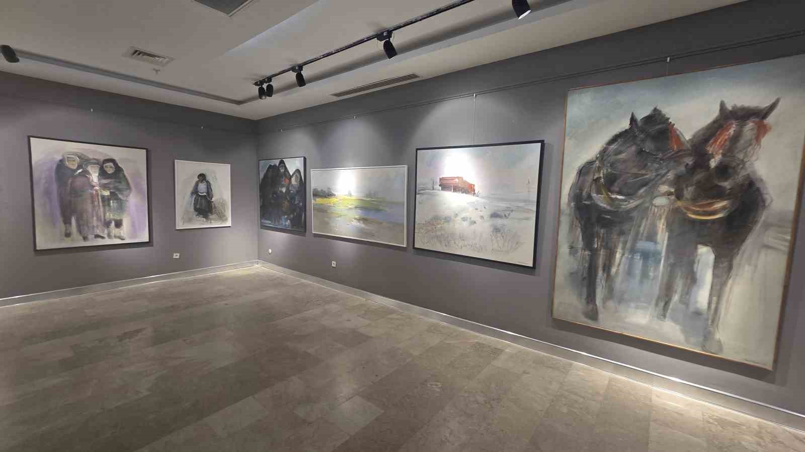 "Doğaçlama" sergisi Tekirdağ’da sanatseverlerle buluştu