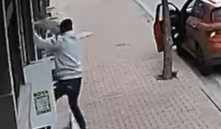 Balkona tırmanıp cins kediyi çaldı