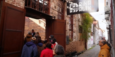 Yangında küle dönen sanatın merkezi Fabrika Ayvalık’a, AB desteği geldi