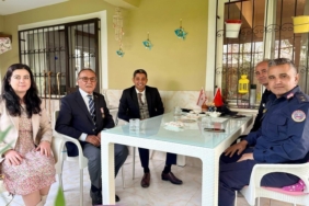 Gömeç’te Kıbrıs gazisine vefa ziyareti