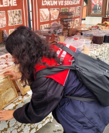 Vize’de yöresel ürün pazarı denetimi