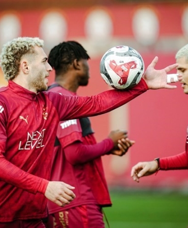 Galatasaray, Gençlerbirliği maçının hazırlıklarını sürdürdü