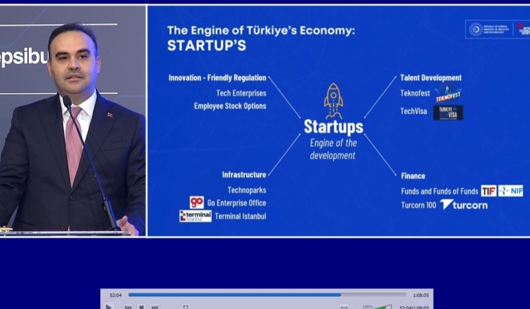 Bakan Kacır: "Turcorn’larımızın toplam değerinin 100 milyar dolara ulaşmasını hedefliyoruz"
