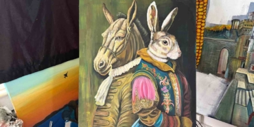 Ressam ve heykeltıraş Orhan Albaş öğrencilerine 3 günde resim yapmayı öğretiyor