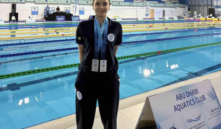 Paletli yüzmede dünya ikinciliği