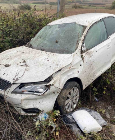 Bilecik’te trafik kazası: 2 yaralı