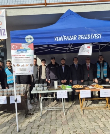 Bilecik’te Gazze yararına hayır çarşısı düzenlendi