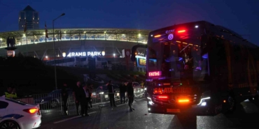 Galatasaray stadyuma ulaştı