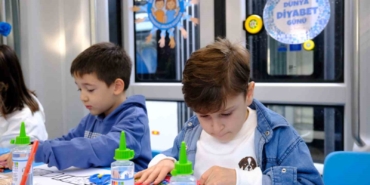 Kocaeli’de diyabetli çocuklar için tramvay süslendi