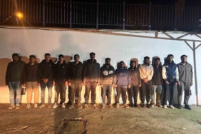 Edirne’de 13 düzensiz göçmen yakalandı