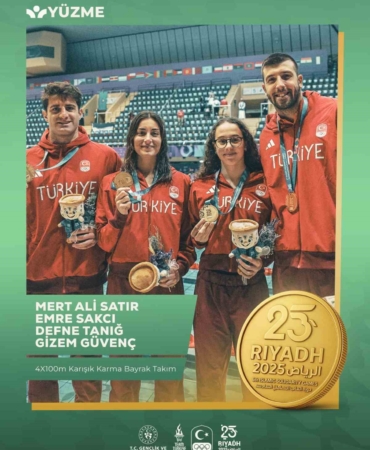 Türkiye, yüzmede 6 altın, 2 gümüş, 1 bronz madalya kazandı