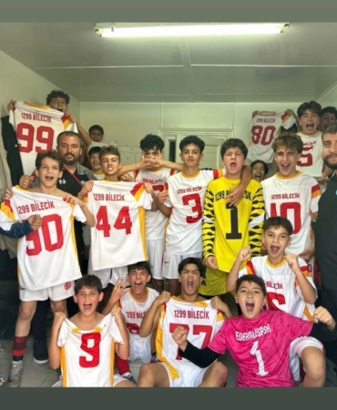 Bilecik U14 Gençler Ligi’nde derbinin kazanını 1299 Bilecik Futbol Kulübü oldu