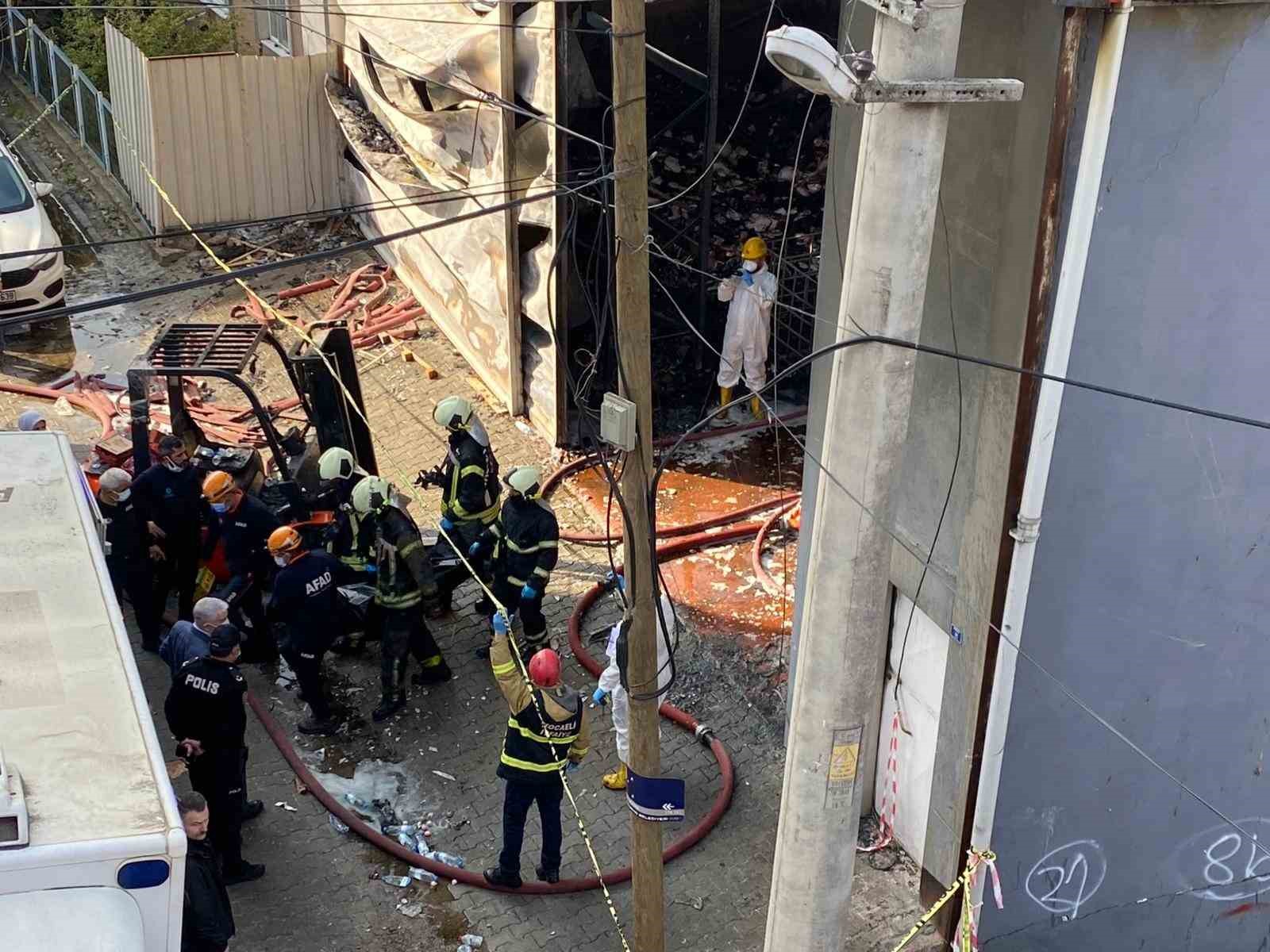 Yangında hayatını kaybeden 6 kişinin cansız bedeni morga kaldırıldı