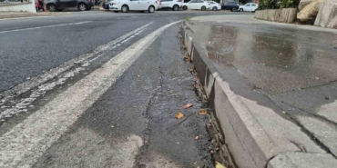 Tekirdağ’da su patlağı milli serveti caddeye akıttı: Tonlarca içme suyu heba oldu