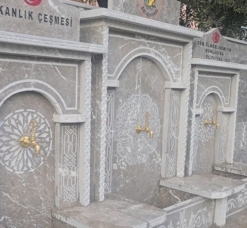 Bayırköy’ün tarihi çeşmeleri yenilendi