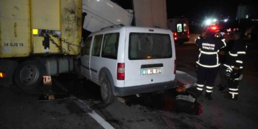 Edirne’de zincirleme kaza: Ölü ve yaralılar var