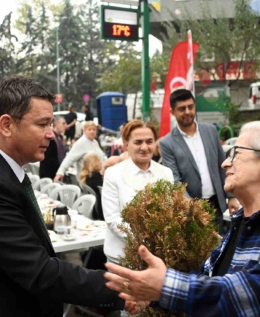 Başkan Erkan Aydın gönüllere dokundu