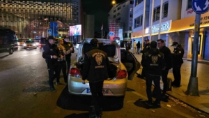 Taksim’deki huzur uygulamasında alkollü sürücünün ehliyetine el konuldu