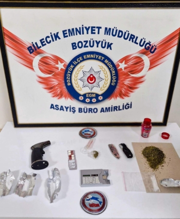 Bilecik’te uyuşturucu operasyonu: 3 gözaltı