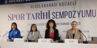 Kadın sporcular sempozyumda yaşadıkları zorlukları anlattı