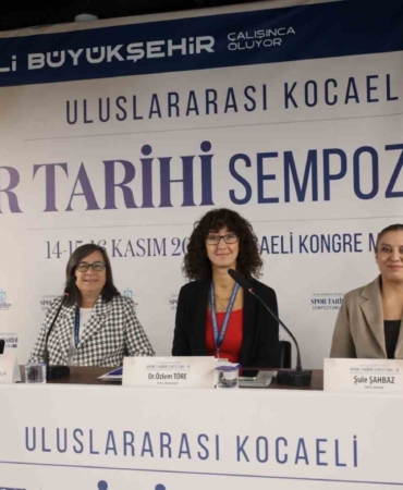 Kadın sporcular sempozyumda yaşadıkları zorlukları anlattı