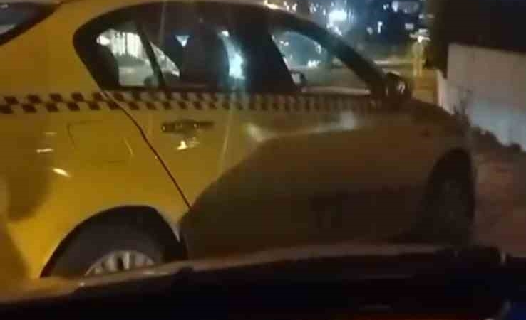 Esenyurt’ta kaçak mesken tutan taksiciler başka bir taksiciye böyle saldırdı