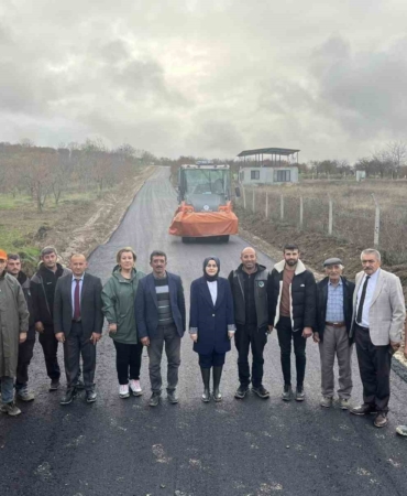 Kaymakam Kılıç, yol çalışmaları yerinde incelendi