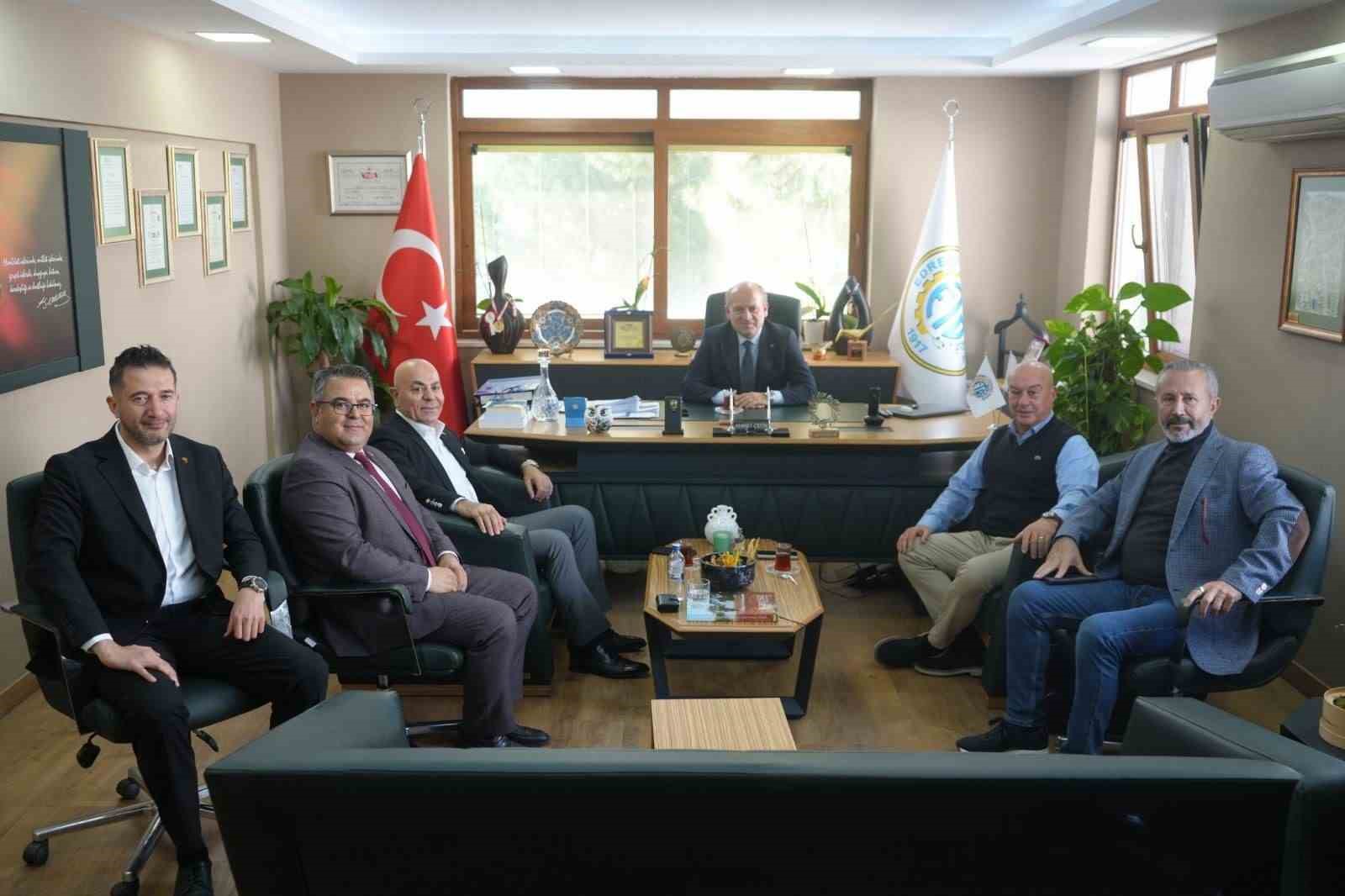 Termal turizm temsilcileri Edremit Ticaret Odasında bir araya geldi