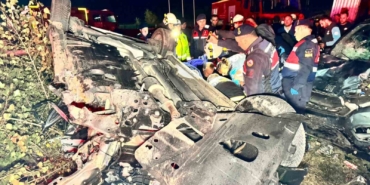 Edirne’de hatalı sollama zincirleme kazaya neden oldu: 1 ölü, 2 yaralı