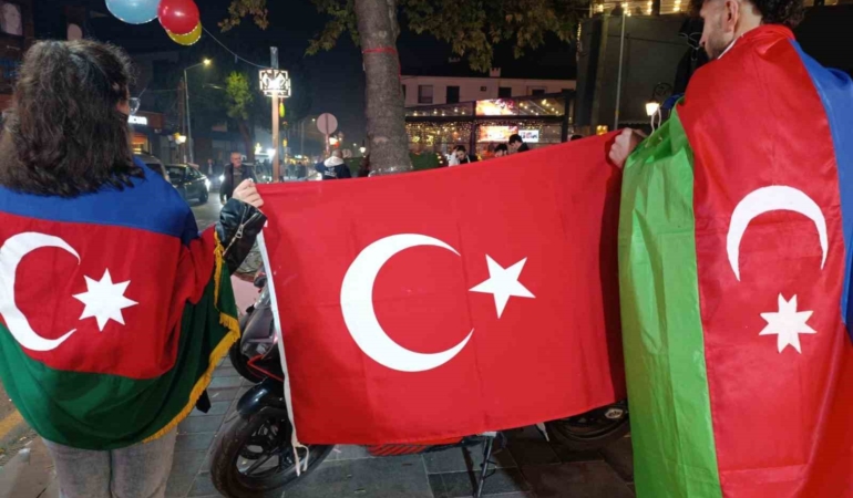 Karabağ’ın kurtuluşu Tekirdağ’da coşkuyla kutlandı