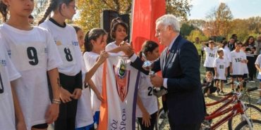 Bursa’da kros yarışı nefes kesti