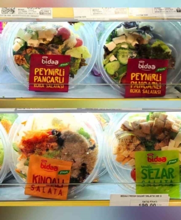 Düşük kalorili ’salata menülerine’ ilgi artıyor