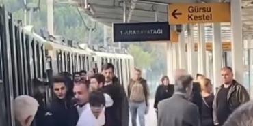 Metroda koltuk tartışması