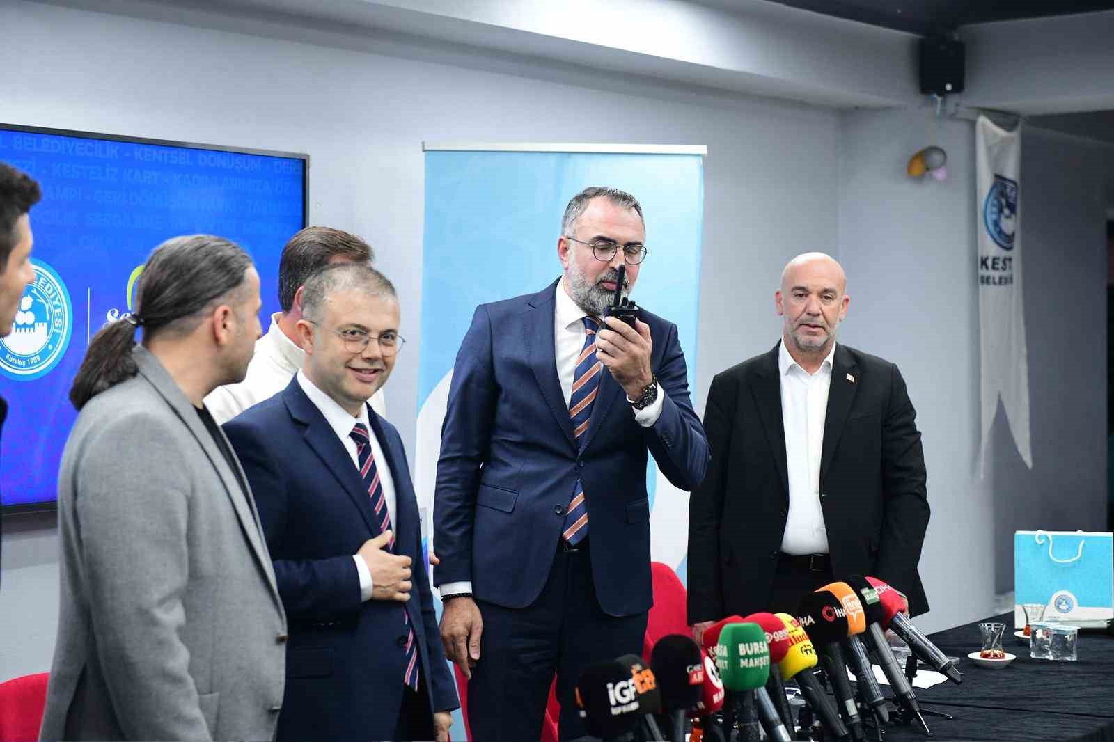 Kestel’de afetlere karşı kesintisiz iletişim için telsiz altyapısı kuruldu