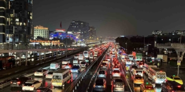 İstanbul’da trafik yoğunluğu yüzde 89’a ulaştı