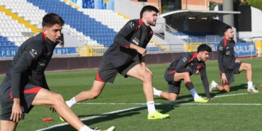 Ümit Milli Futbol Takımı, Ukrayna maçı hazırlıklarını tamamladı