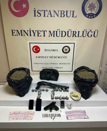 Ümraniye’de zehir tacirine baskın