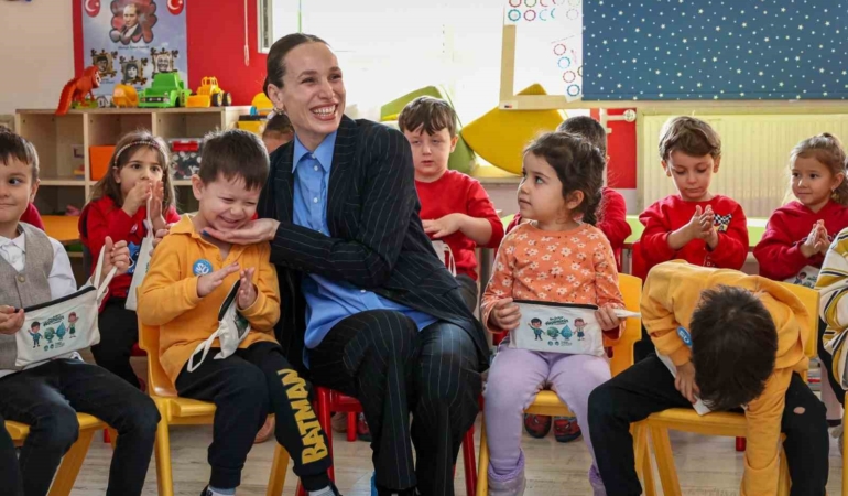 Sakarya’da anaokulu öğrencilerine su tasarrufu anlatıldı