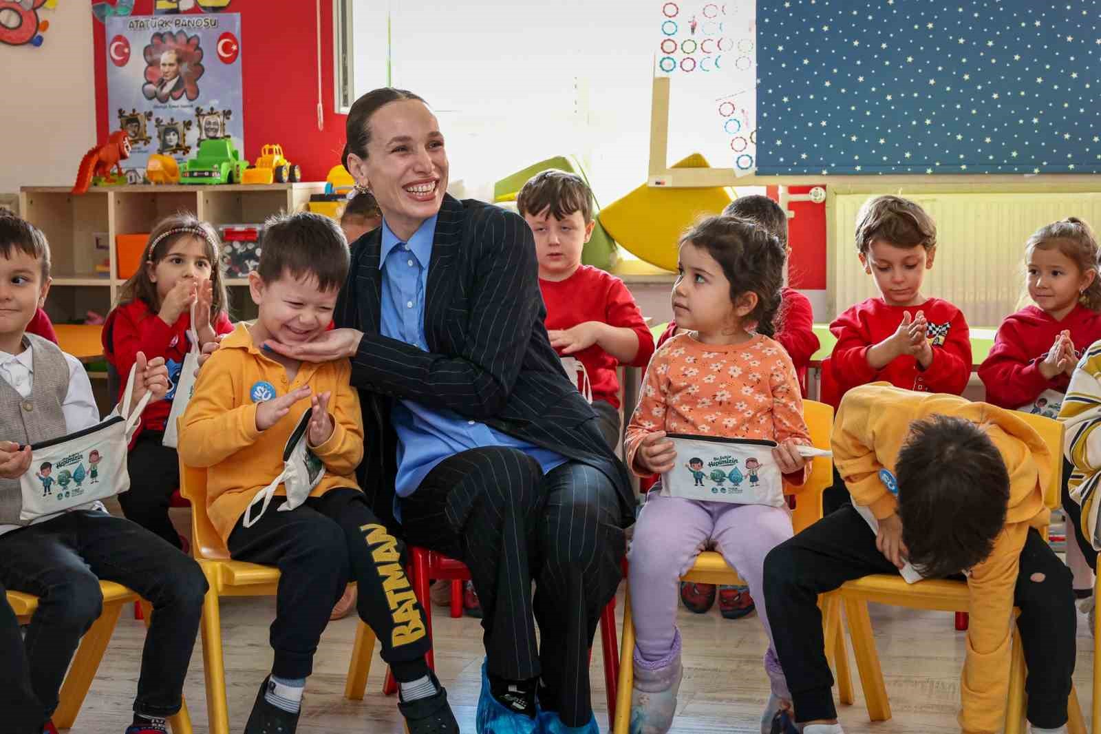 Sakarya’da anaokulu öğrencilerine su tasarrufu anlatıldı